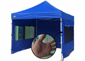 4m Mesh window wall - Poly