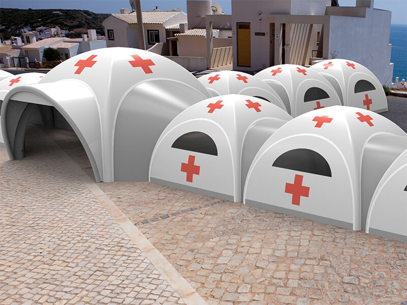 inflatable medical tent-4