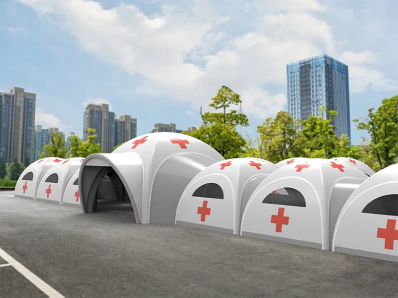 inflatable medical tent-5
