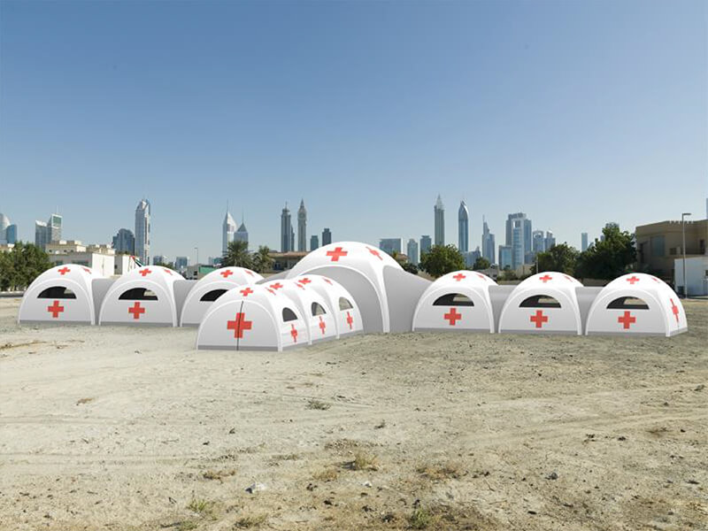 inflatable medical tent-6