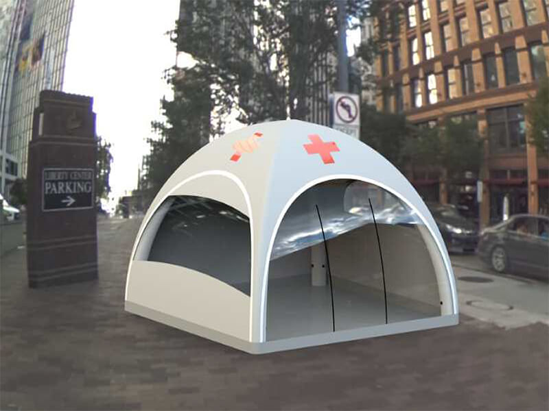 inflatable medical tent-8